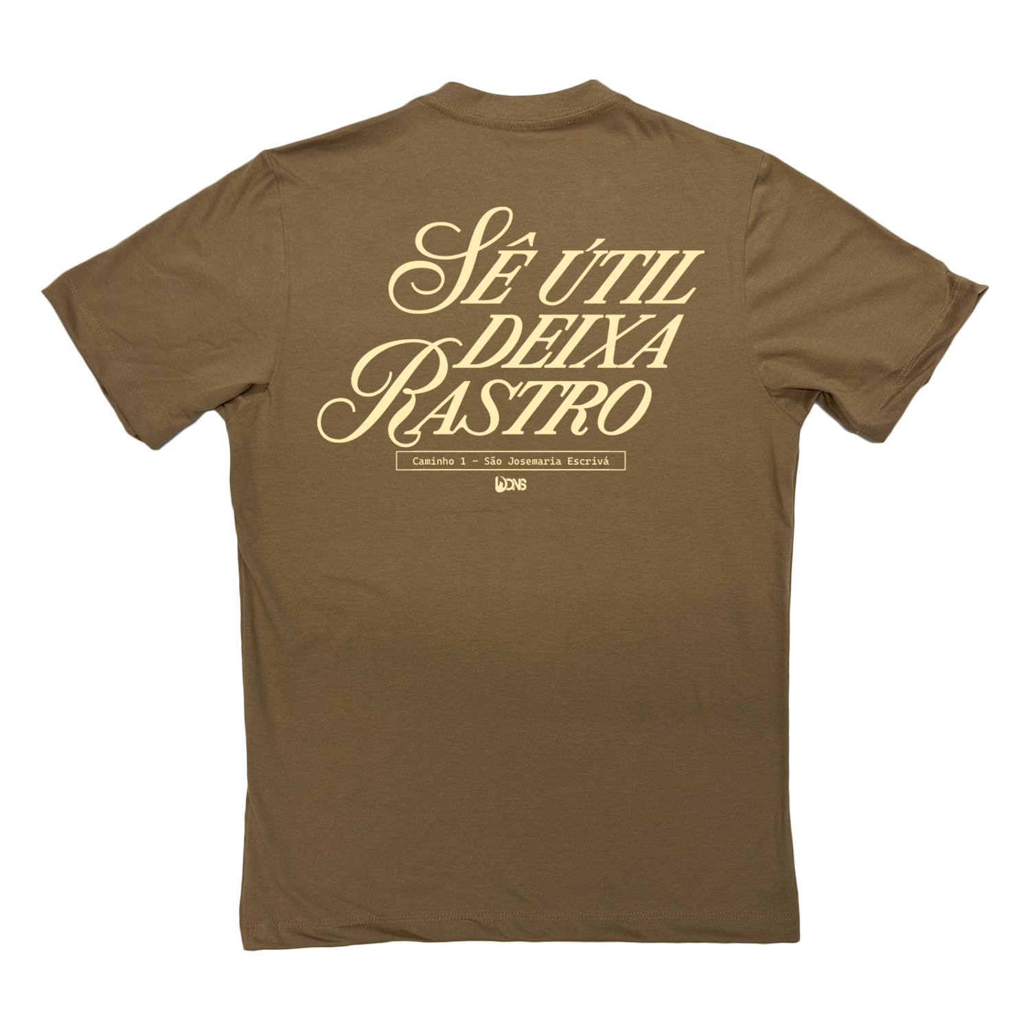 Camiseta Sê útil deixa Rastro ref 3241