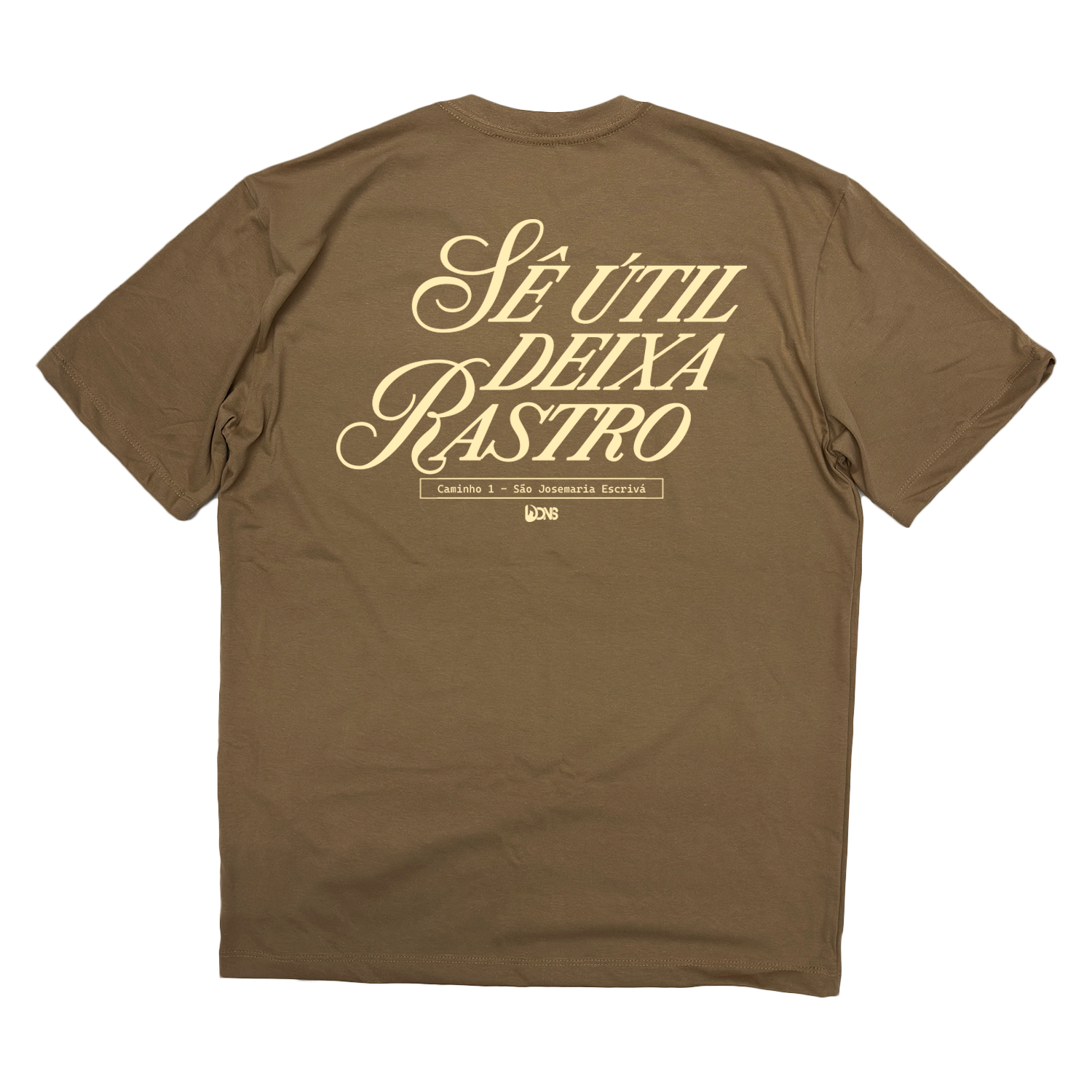 Camiseta Oversized Sê útil deixa Rastro ref 3241