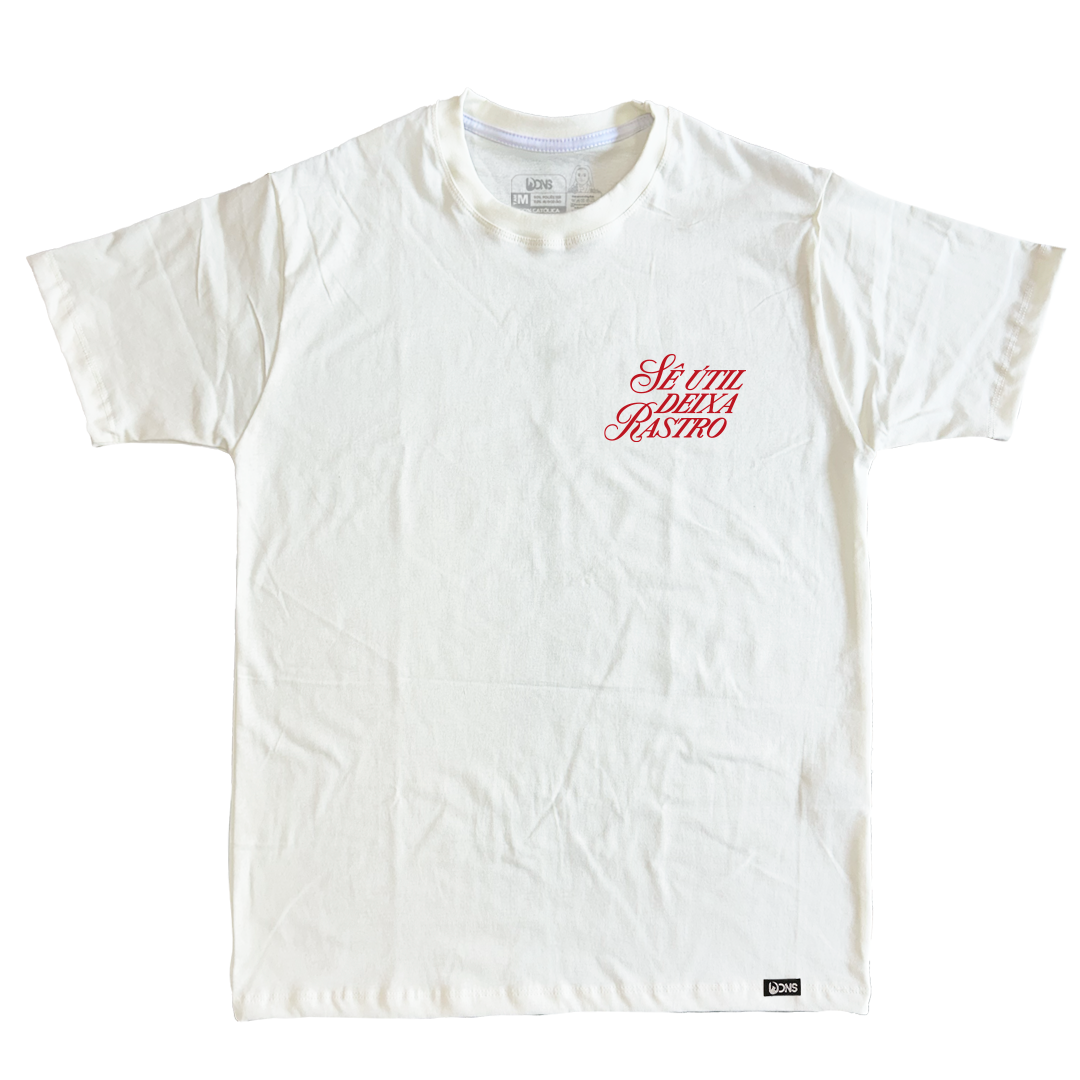 Camiseta Sê útil deixa Rastro ref 3241
