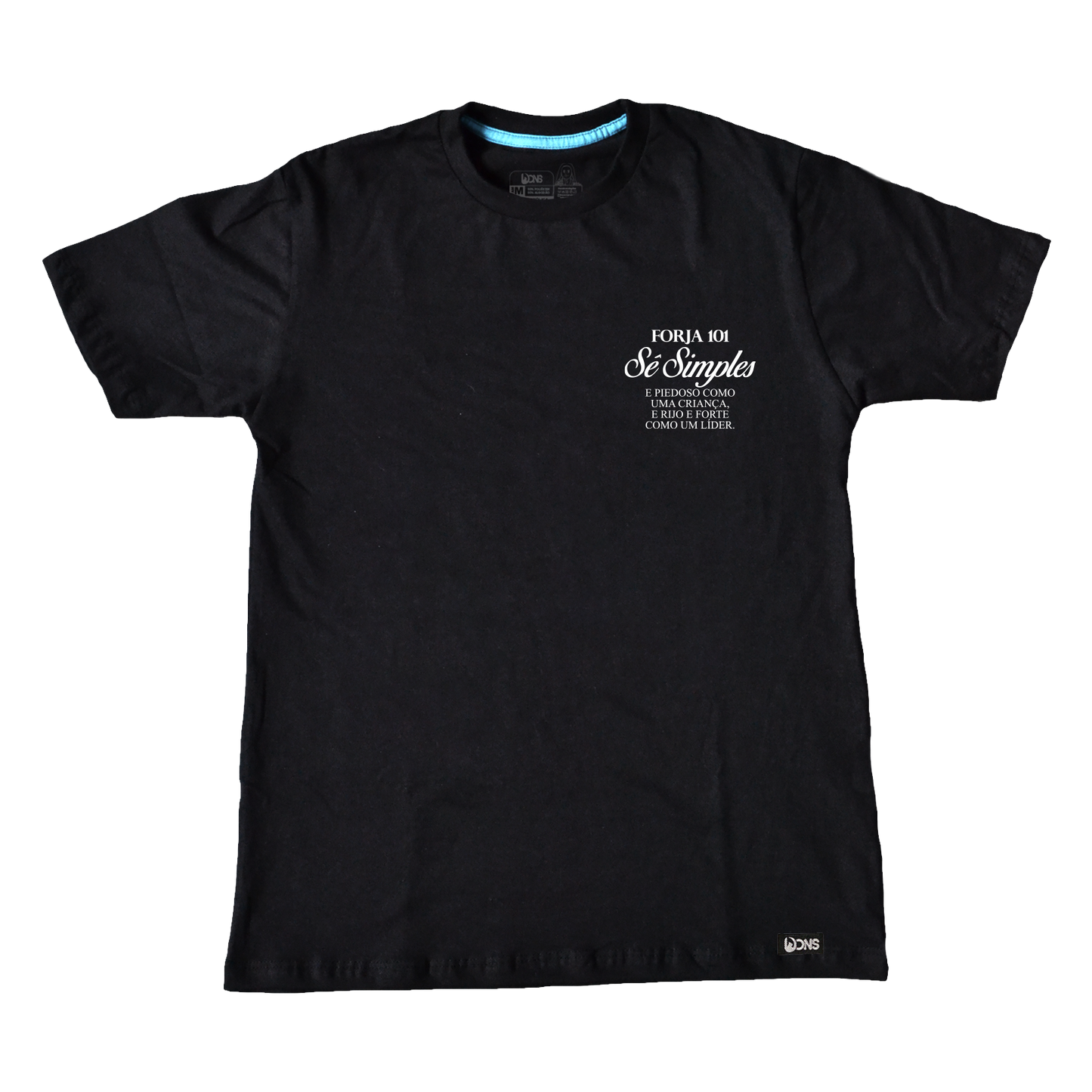 Camiseta Sê Simples - São Josemaria Escrivá - Preto ref 3234