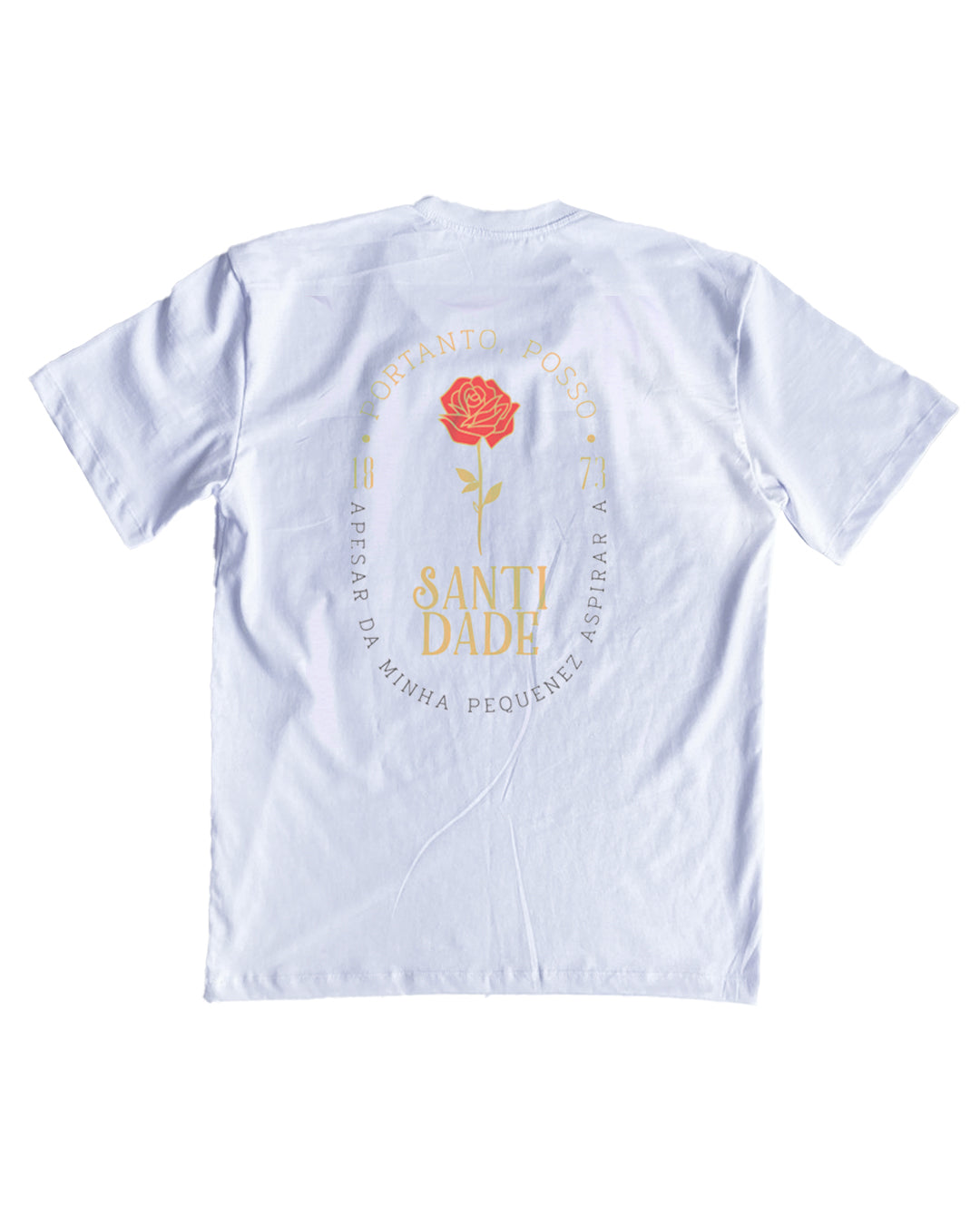 Camiseta Oversized Santa Terezinha Retrô - ref 3248