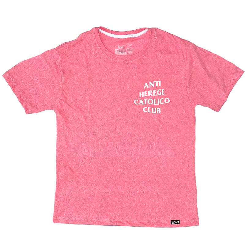 Camiseta Oversized Anti Herege Católico Club ref291 - Lançamento