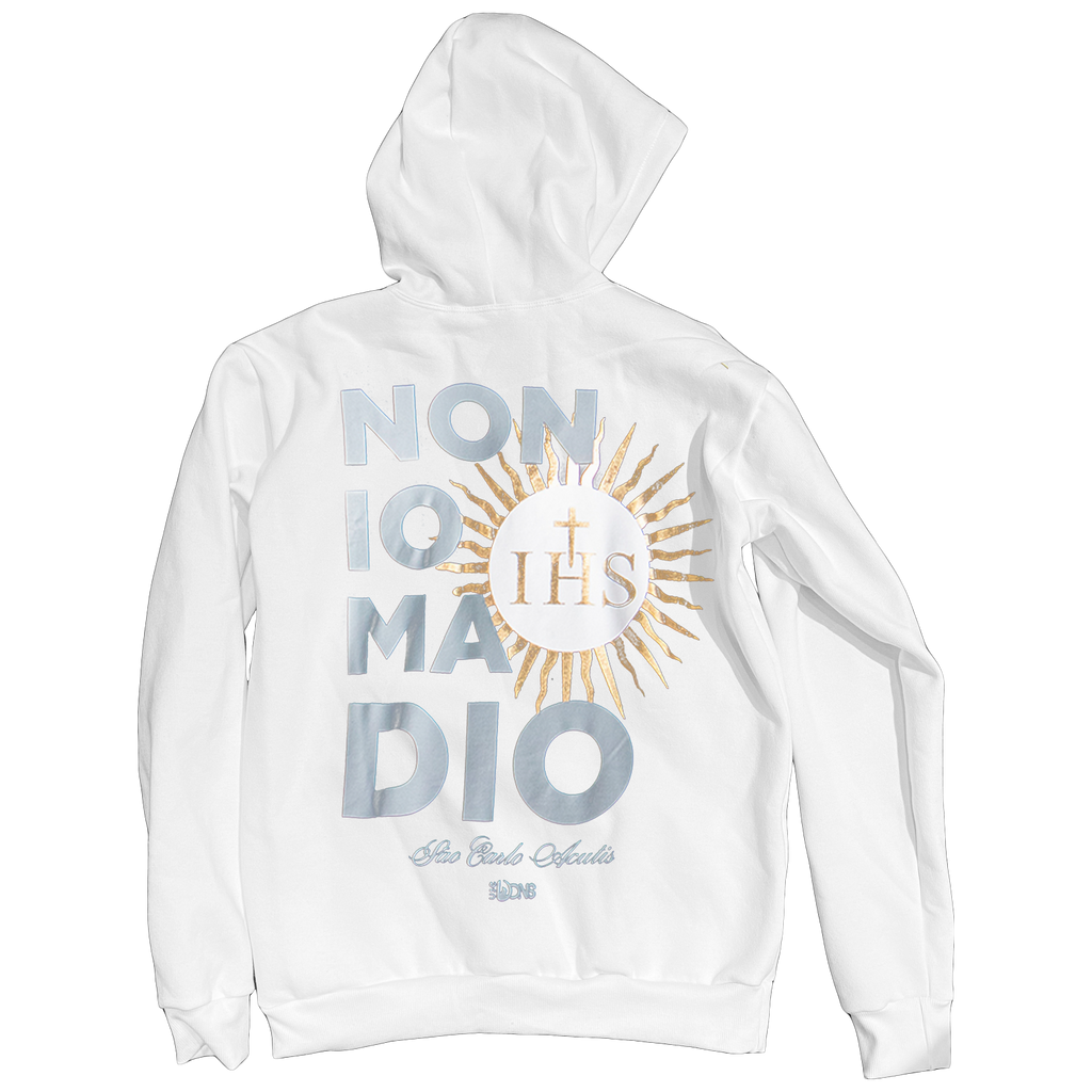 Moletom Não eu, mas Deus - São Carlo Acutis ref 3232