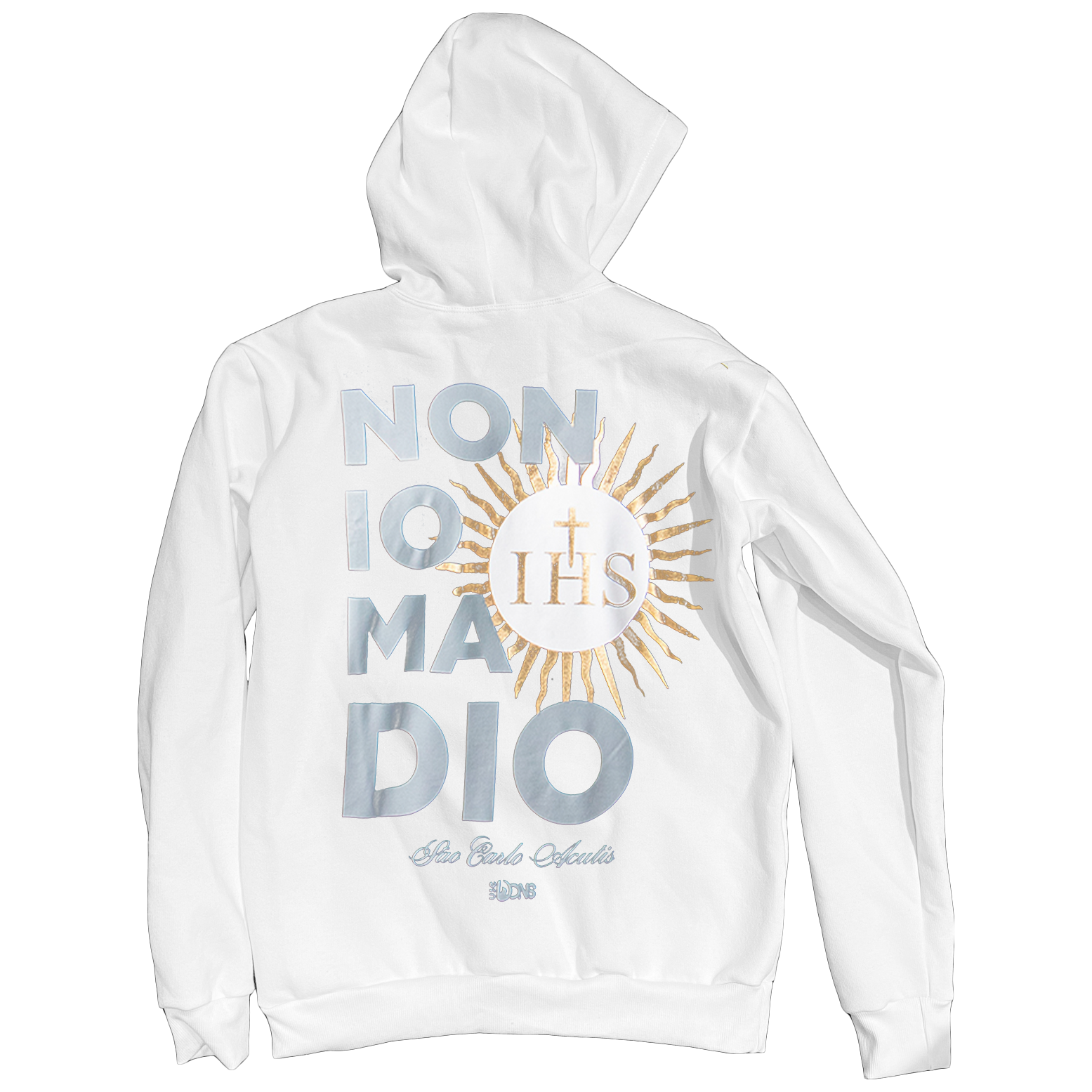 Moletom Não eu, mas Deus - São Carlo Acutis ref 3232