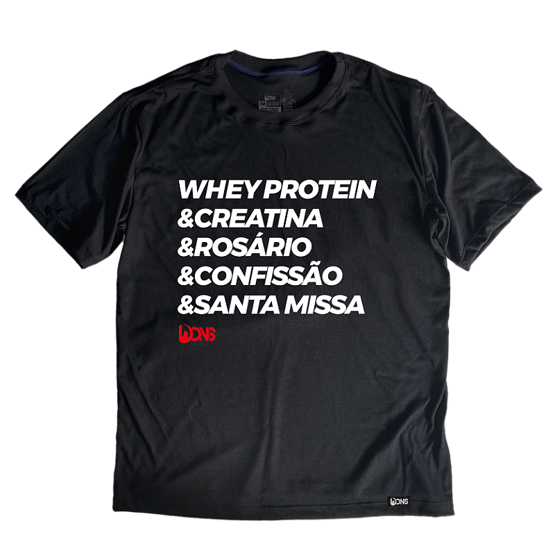 Camiseta Oversized Whey, Confissão e Missa ref 260