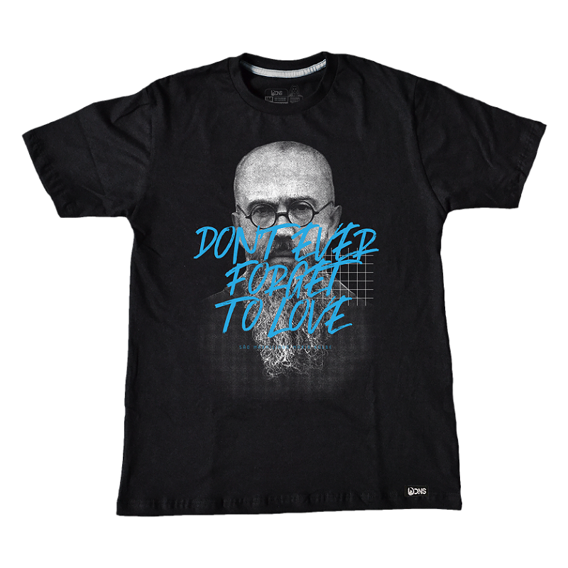 Camiseta São Maximiliano Kolbe  - Preto ref 3202