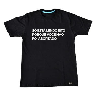 Camiseta Plus Size Contra aborto ref 248