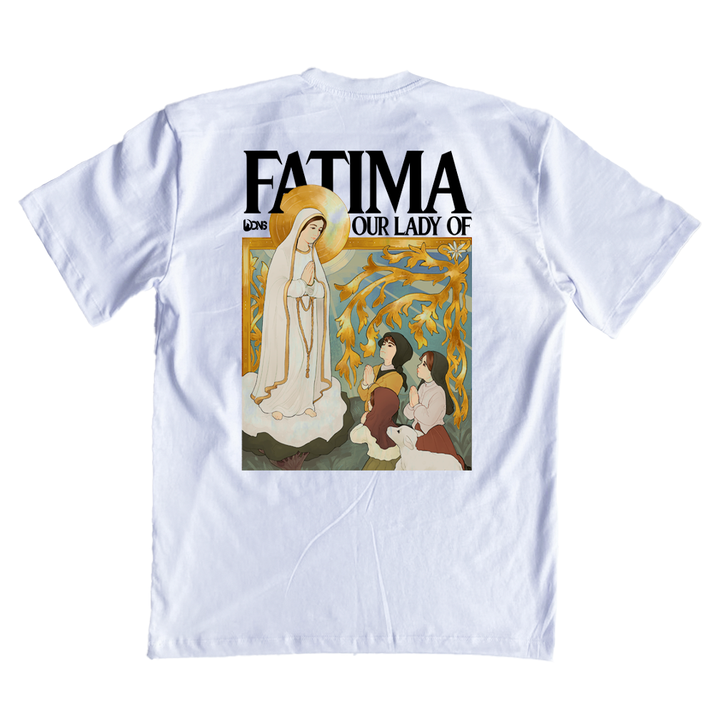 Camiseta Oversized Nossa Senhora de Fátima ref 3244