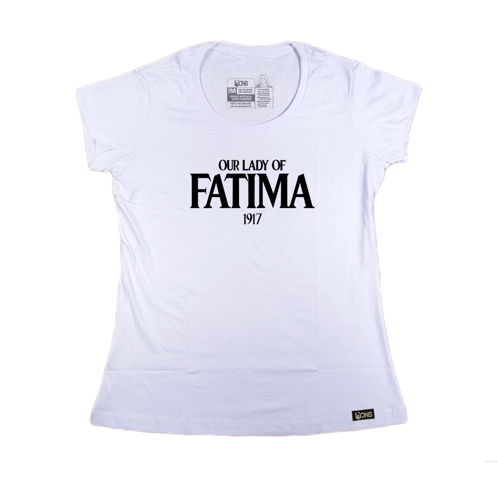 Baby Look Nossa Senhora de Fátima ref 3244
