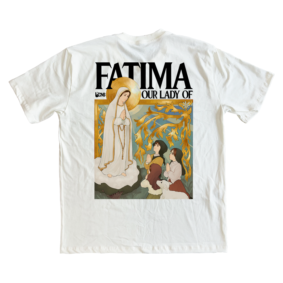 Camiseta Oversized Nossa Senhora de Fátima ref 3244