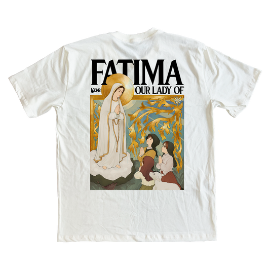 Camiseta Oversized Nossa Senhora de Fátima ref 3244