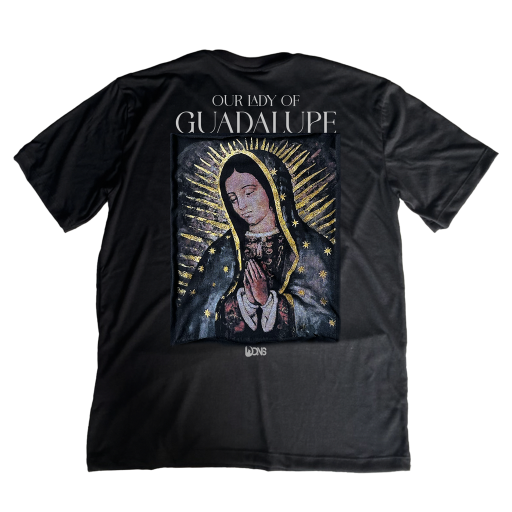 Camiseta Oversized Nossa Senhora de Guadalupe - Preto ref 3229