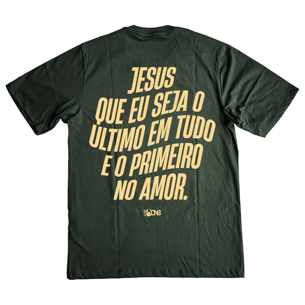 Camiseta Jesus que eu seja - ref 3235