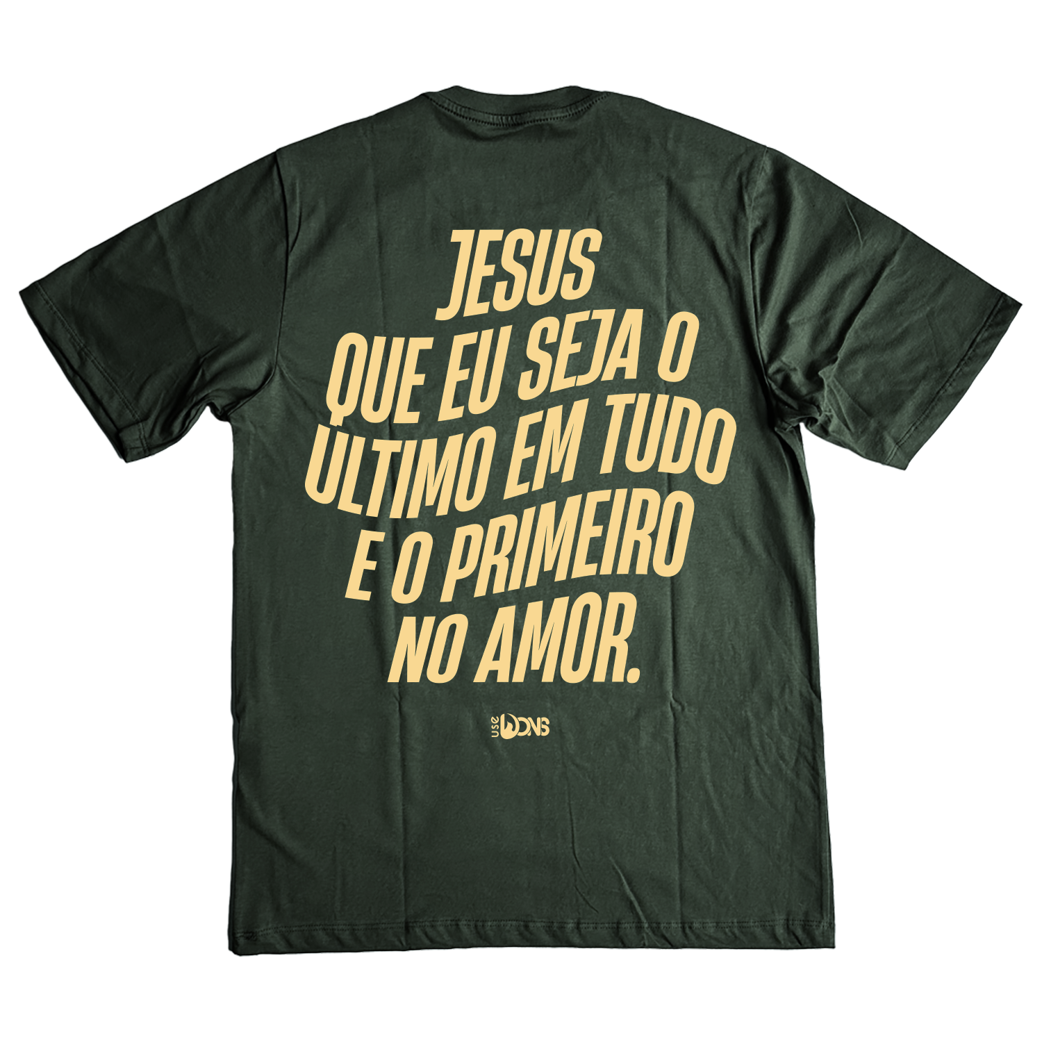 Camiseta Jesus que eu seja - ref 3235