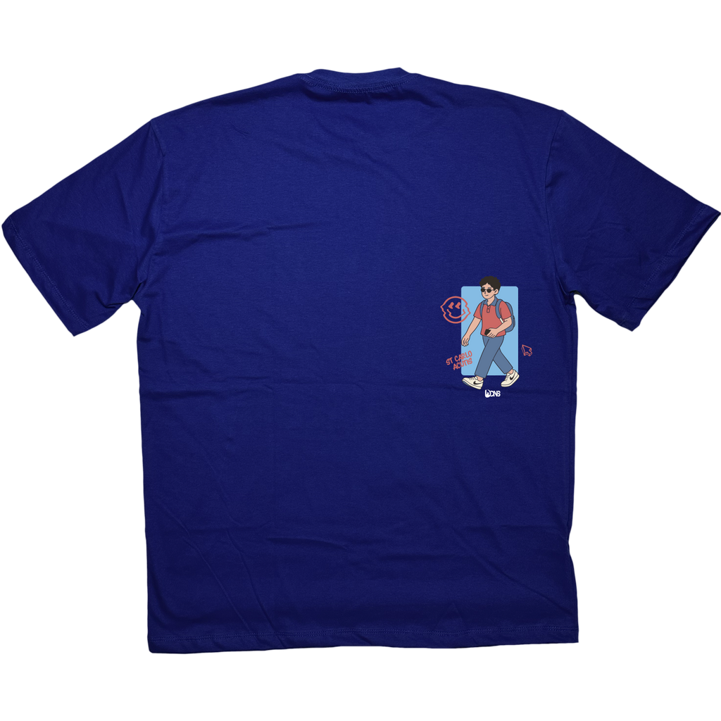 Camiseta Oversized Carlo Acutis 'Not me but God' - ref 3252