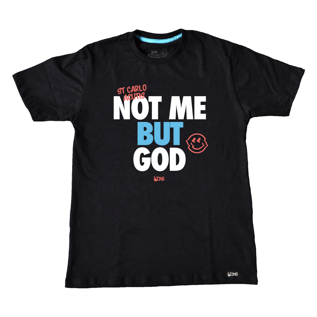 Camiseta Carlo Acutis Não eu, mas Deus - ref 3252