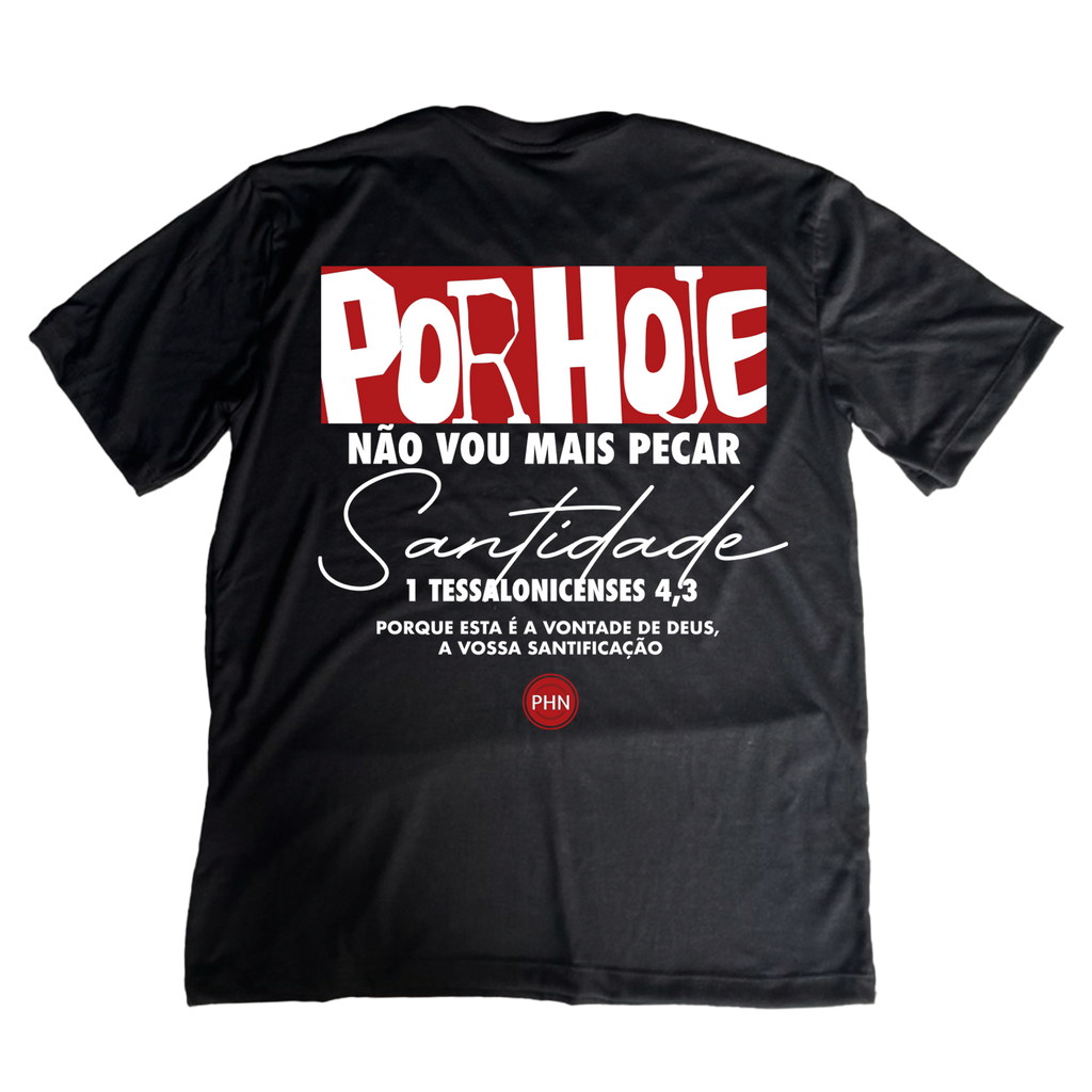 Camiseta Oversized Coleção PHN - Preto ref 3255