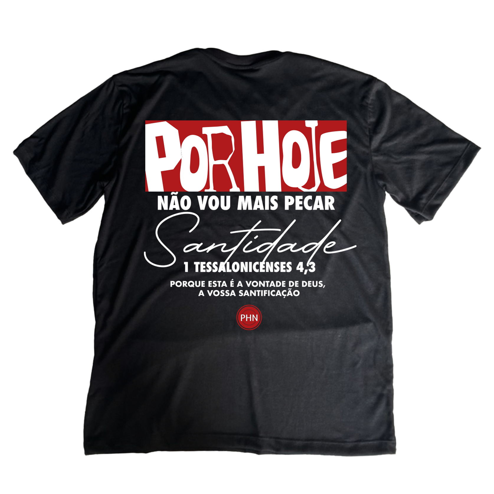 Camiseta Oversized Coleção PHN - Preto ref 3255