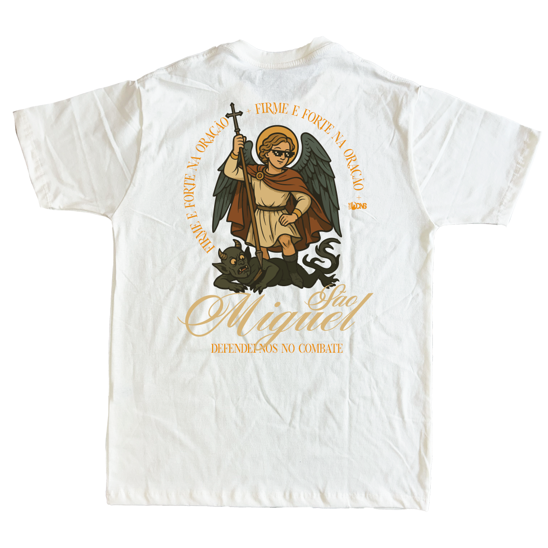 Camiseta São Miguel - Firmes na Oração - ref 3253